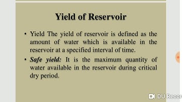WRE-II Reservoirs sedimentation water shed management optimization techniques GIS irrigation design