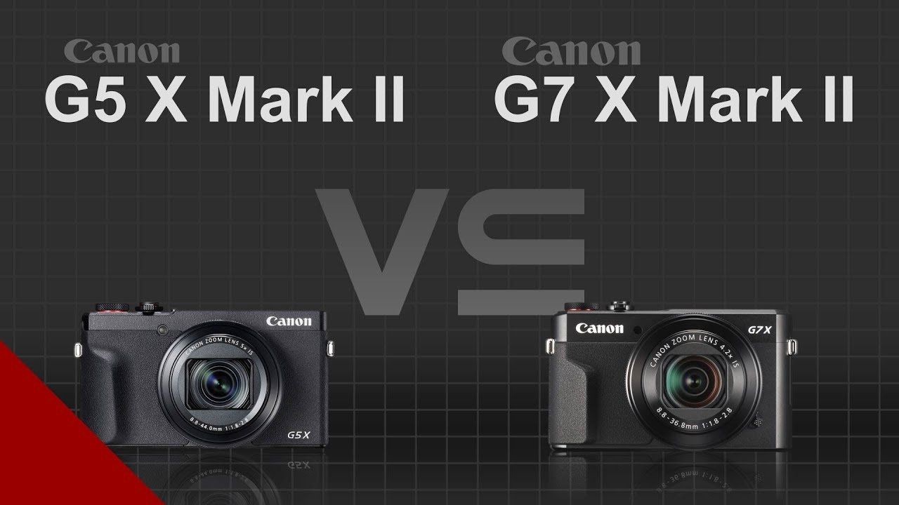 Canon PowerShot G5 X Mark II vs Canon PowerShot G7 X Mark II