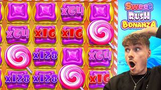 INSANE PROFIT ON SWEET RUSH BONANZA... (I'M RICH!) screenshot 5