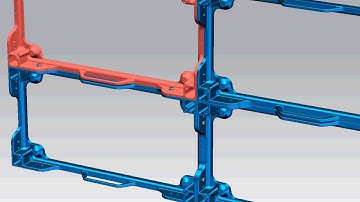 Standard Structure Assembly Animation 标准结构组装动画