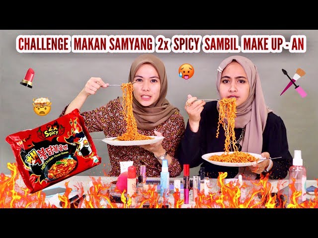 SAMYANG MAKEUP CHALLENGE with TIARATSH 🤯🥵 + QnA class=