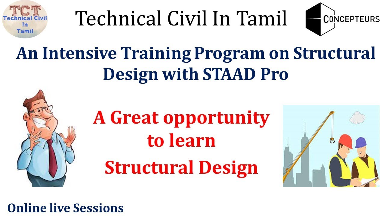 Online training program on structural design with STAAD Pro | Learn ...
