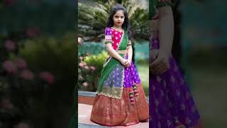 Kids Lehenga Design Ideas.. Check Out My Channel For Detailed Video