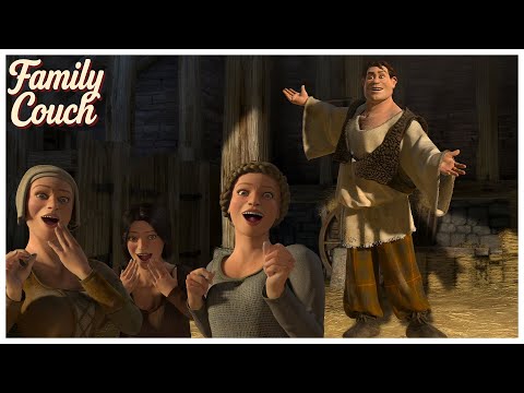 Shrek Drinks True Love S Potion Becomes Handsome Shrek 2 2004