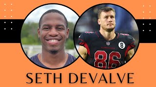 Seth DeValve speaks on being an NFL 4th round draft pick, his welcome to the NFL moment and more!!
