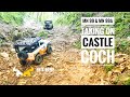 MN 99 & MN 99a Taking on Castle Coch, awesome little RC D90 Trail Trucks
