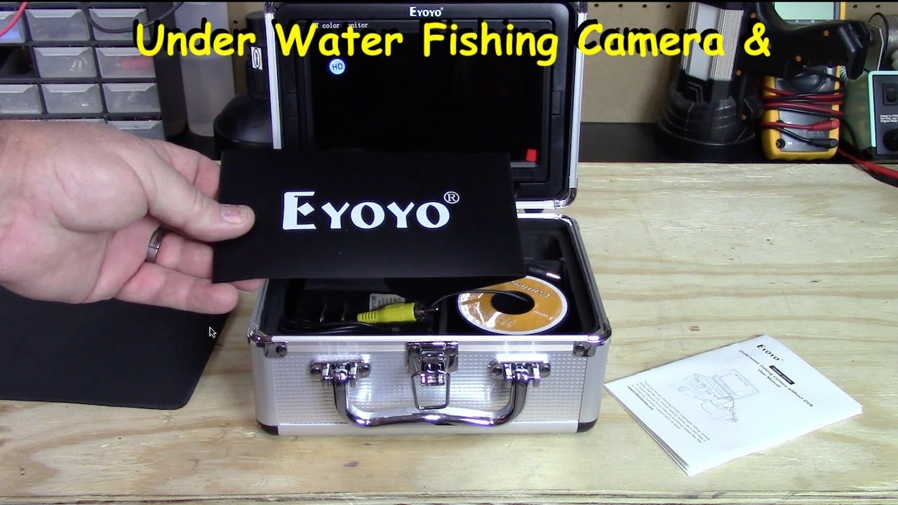 EYOYO Under Water Fishing camera Monitor Ice Fishing 