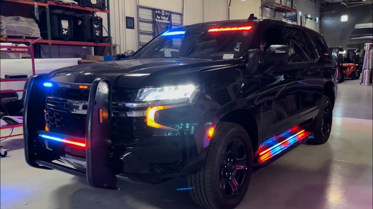 ONE of ONE!! Police Package Tahoe PRIDEOUTFITTING YouTube
