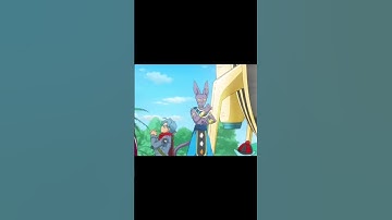 Trunks thinks Beerus is Whis’ pet #goku #vegeta #trunks #funny #edit #dragonball #shorts