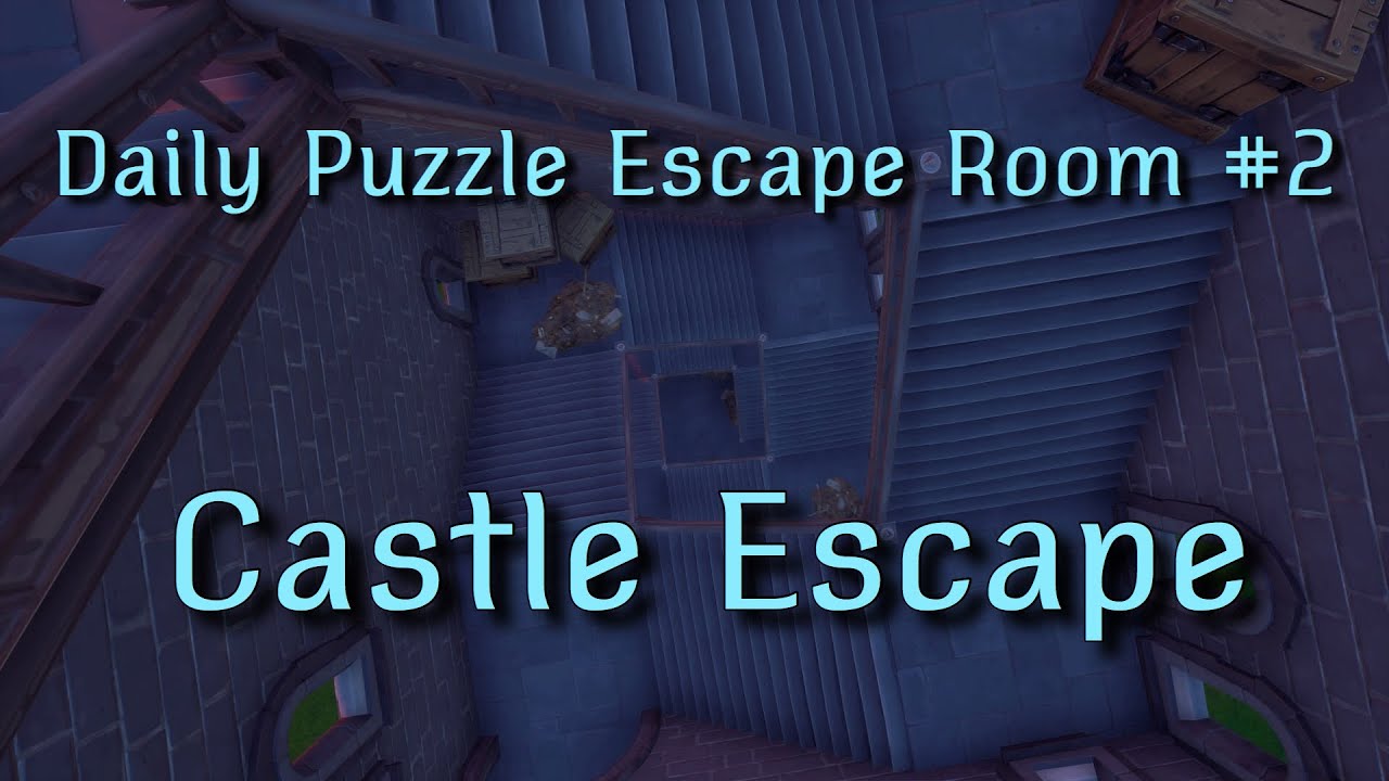 Fortnite Castle Escape Tutorial! Daily Puzzle Escape Room ...