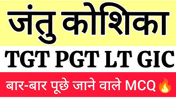 Animal Cell MCQs | TGT PGT Biology | Animal Cell Important Questions & Answers | Cell Biology #cell