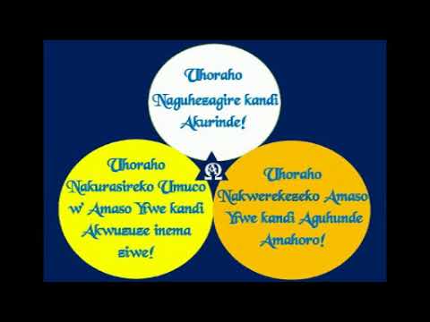 Turakurata Turagusenga Turagushimira Ikuzo Ryawe Ryinshi Kyrie Gloria