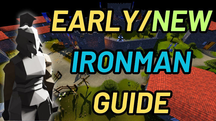 NEW Ironman Guide OSRS [2023]