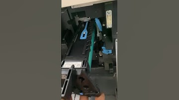 HOW TO INSTALL DRUM UNIT ON KONICA MINOLTA 367 #konica #tool #toner #drumunit #shorts