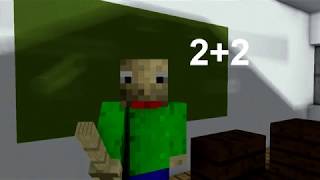 Baldi&#39;s Basics in Education And Learning - Minecraft Animation