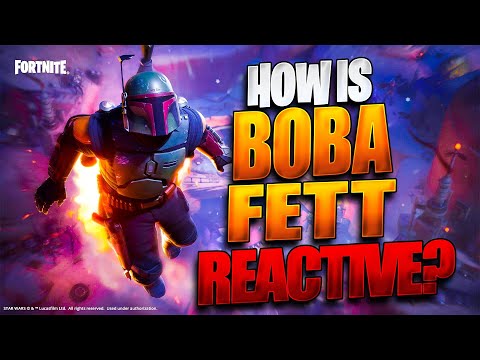 How Is The BOBA FETT Skin Reactive?  (Boba Fett Bundle Gameplay And Review)