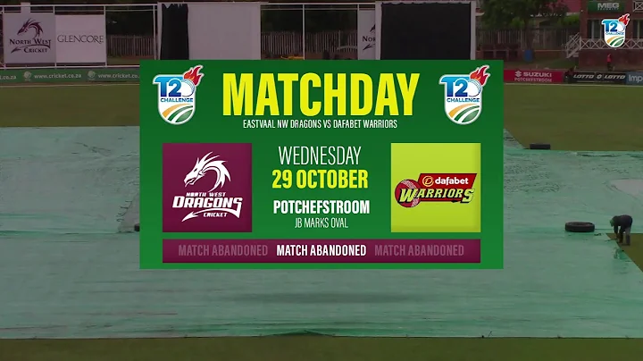 Eastvaal North West Dragons vs Dafabet Warriors - CSA T20 Challenge 2025/26