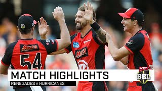 Red-hot Renegades roll Hurricanes | KFC BBL|08