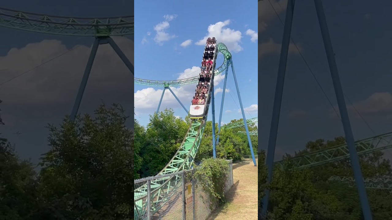 One of the most wobbly coasters - SFOT’s Shockwave 
