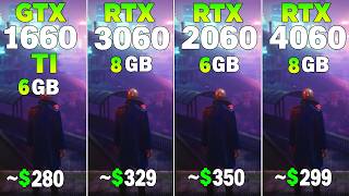 GTX 1660 TI vs RTX 2060 vs RTX 3060 vs RTX 4060 - 8 Game Test Worth Upgrading