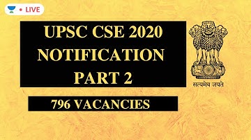 🔥🔥UPSC CSE Notification Released [ Part 2 ]🔥🔥 |UPSC CSE 2020 | Jatin Verma