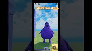 When you try the Grimace shake in Roblox be like: