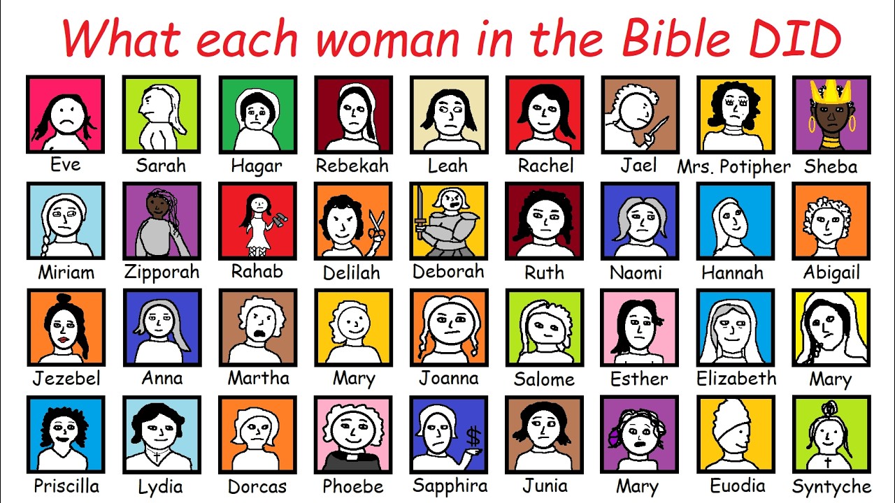Every WOMAN in the Bible explained in 14 minutes