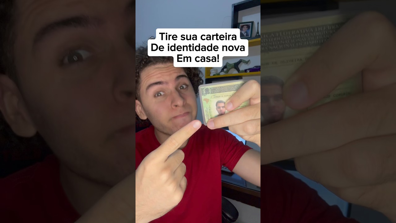 Como tirar sua nova carteira de identidade on-line sem sair de casa￼