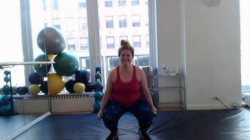 Squat with Hammer Curl