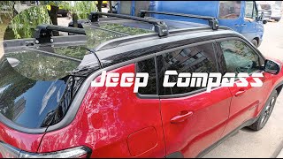 Barras de aluminio para carros Jeep Compass