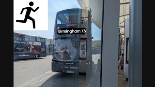 Time lapse: X8 - Wolverhampton to Birmingham City Centre 