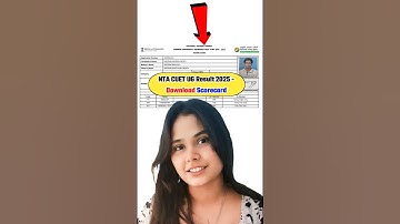 CUET UG Result Date 2025 | NTA CUET UG Scorecard 2025 Check Kaise Karen #cuet #cuetug #result