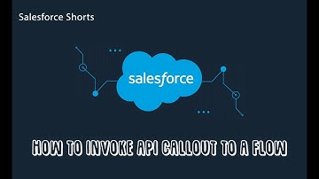 How to Invoke apex API callout class to a flow | Salesforce  #shorts  #salesforceShorts
