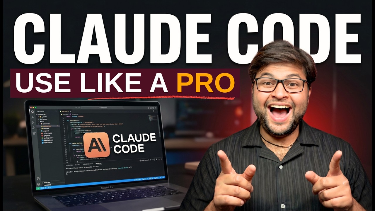 🔥 Use Claude Code Like a Pro | How to start using Claude Code | Claude ...