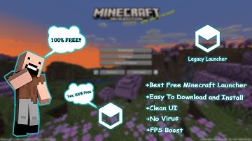 How to download and install Legacy Launcher. The best free Minecraft launcher. No virus & FPS boost.