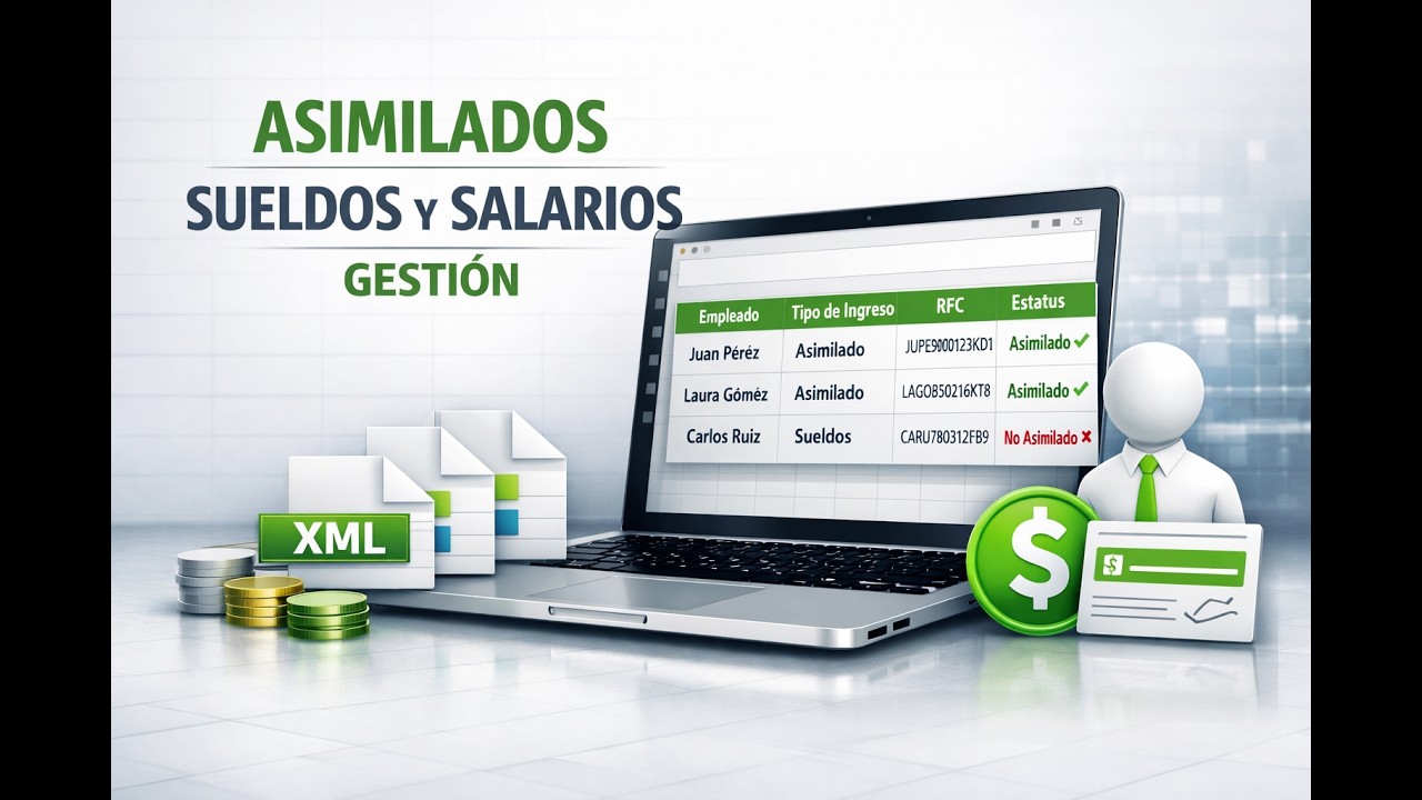 Identificar Asimilados de sueldos y salarios