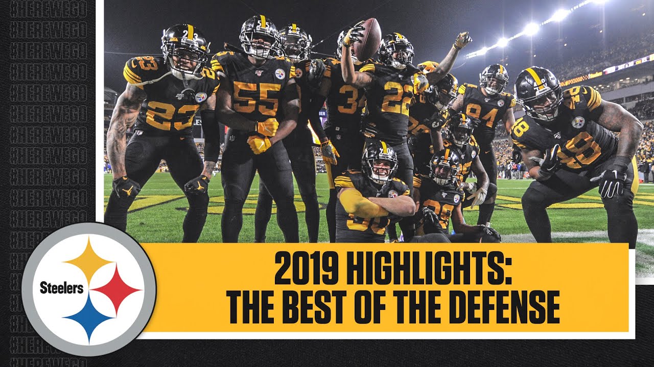 HIGHLIGHTS Steelers defense LED THE NFL IN SACKS in 2019 Best plays from the defense YouTube