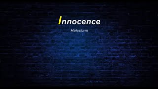 Halestorm - Innocence - Karaoke