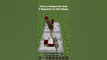EASY ON/OFF Redstone Clock  #minecraft #tutorial #redstone #minecrafttipsandtricks