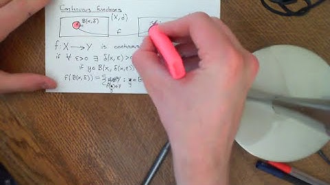 Continuous Functions between Metric Spaces