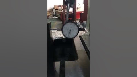 High precision press machine TESTING BEFORE delivery