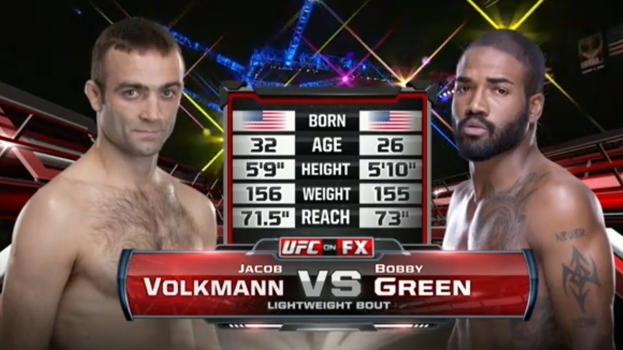 Jacob Volkmann vs. Bobby Green