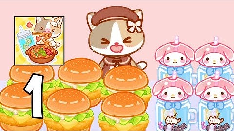 Cat Boba Tea Asmr Mukbang | Just Gameplay Part 1 [Android]
