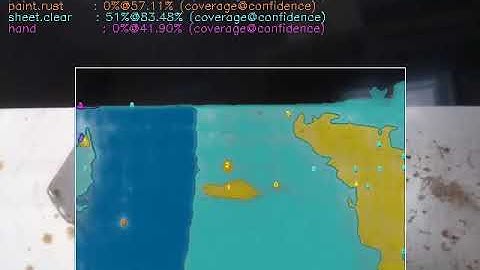 Echtzeittracking Rosterkennung / Rust Detection