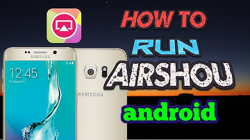 How To Recorder And Run android Screen With Airshou  [ Free ] / 2016