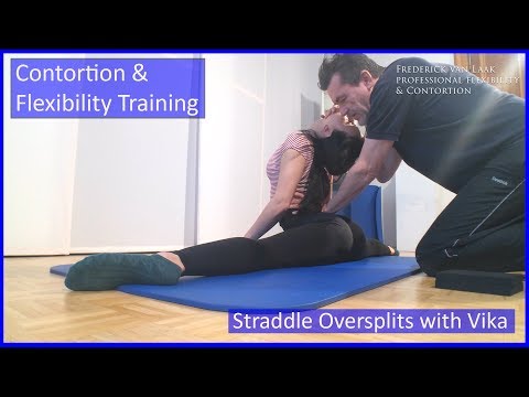 Contortion Training by Flexyart 121: Straddle Oversplit  - Also for Yoga, Pole, Ballet, Dance