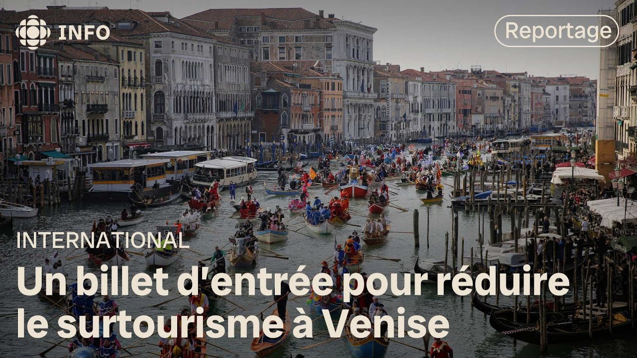 Tourisme  payer 5 euros pour entrer  Venise