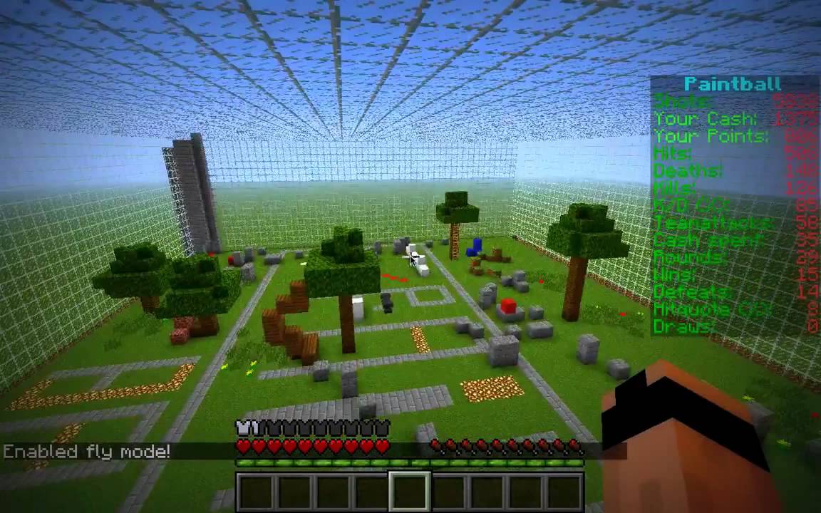 Minecraft Paintball: War Edition Plugin Review/tutorial