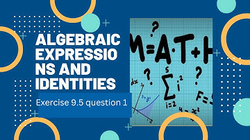 Ex.9.5 Q.1 Chapter:9 Algebraic Expressions and Identities | Ncert Maths Class 8 | Cbse.