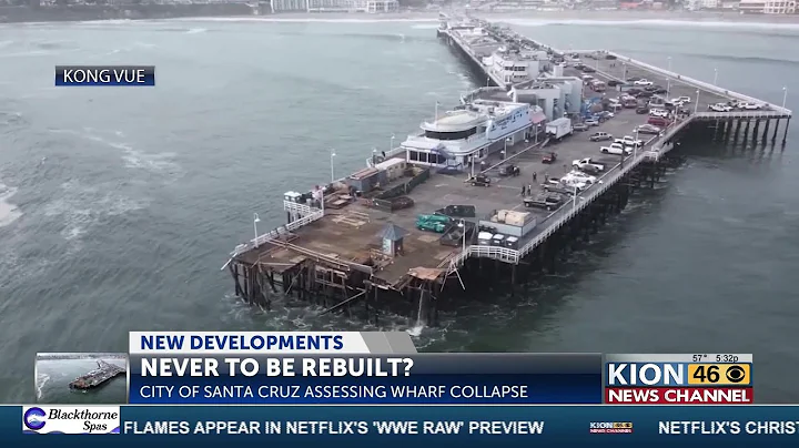 City of Santa Cruz questions the future of wharf design following its partial collapse Monday
